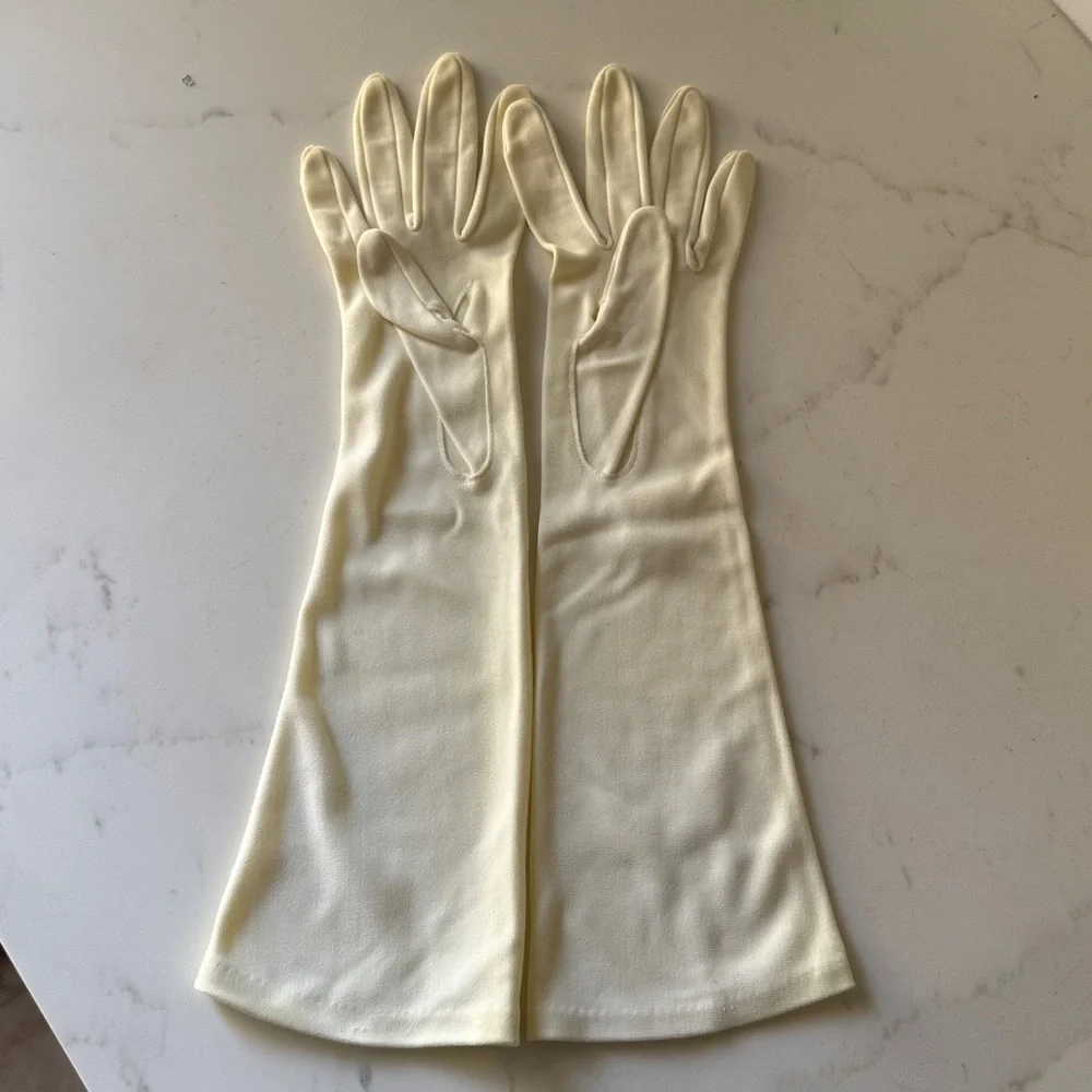 Vintage Hansen Long Line Gloves 6 1/2